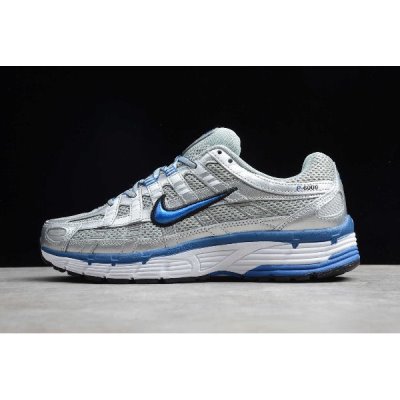 Nike P-6000 Metal Gümüş / Mavi Spor Ayakkabı Türkiye - C07AIK4U